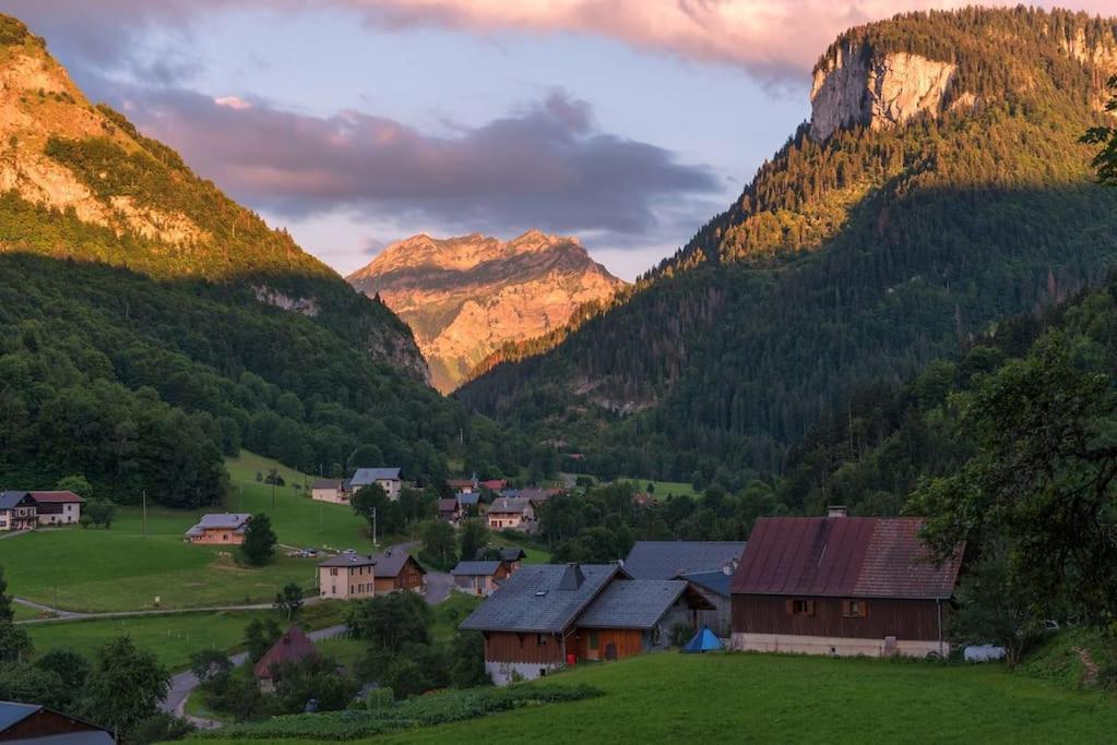 Le Bel Appartement De Montagne Bellevaux Eksteriør bilde